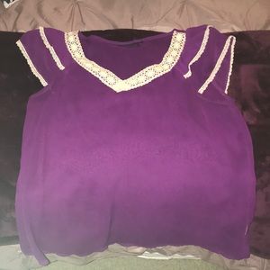 Purple blouse